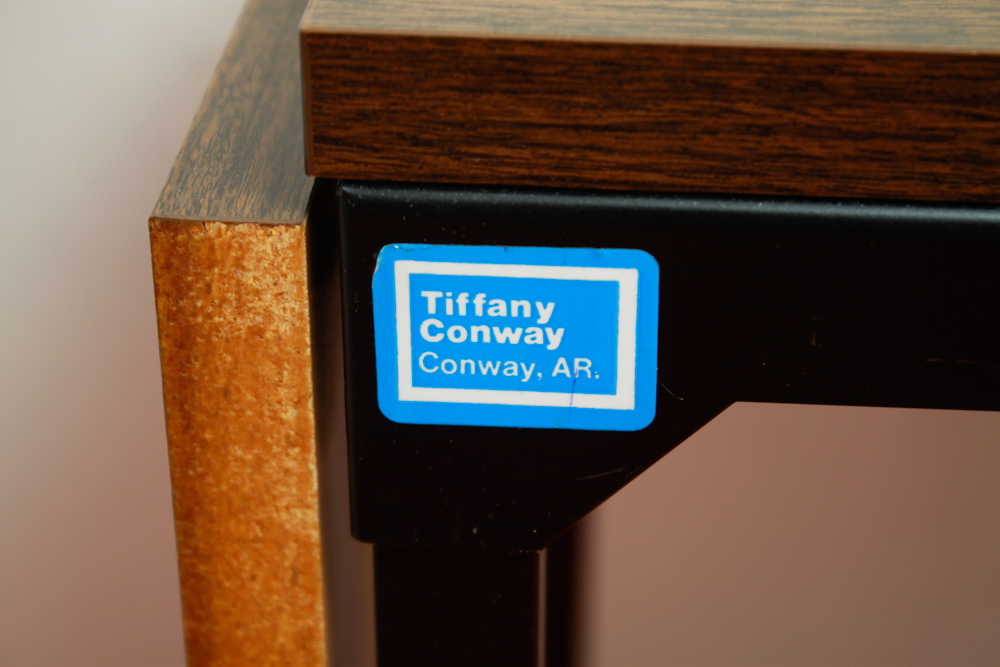 Typewriter Table with Antique Tiger Oak Chair