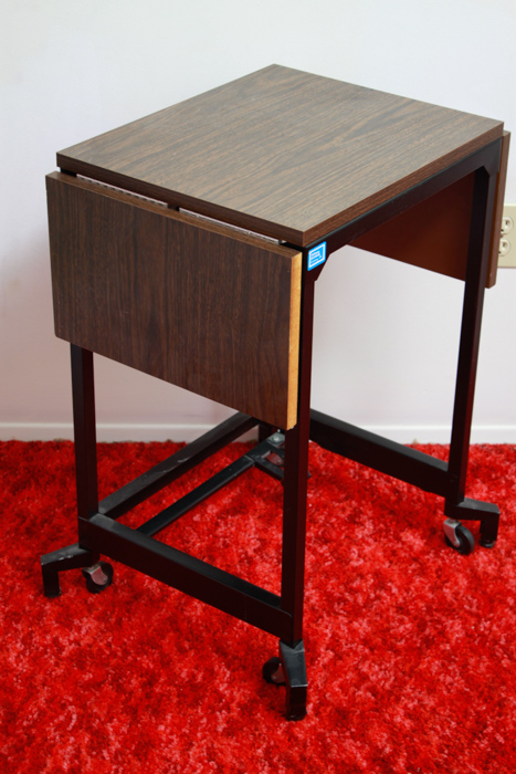 Typewriter Table with Antique Tiger Oak Chair