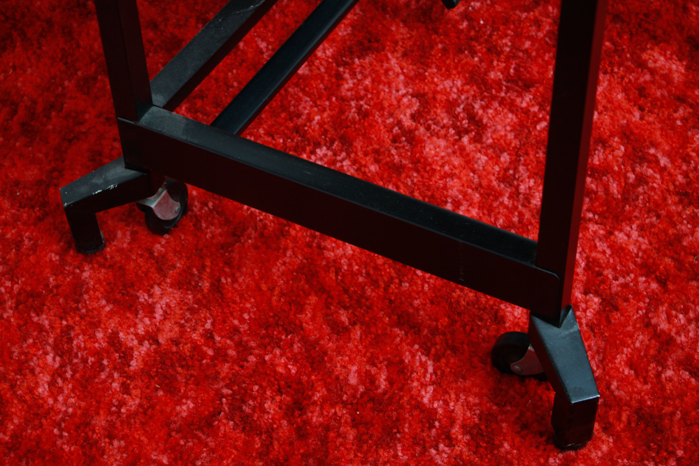 Typewriter Table with Antique Tiger Oak Chair