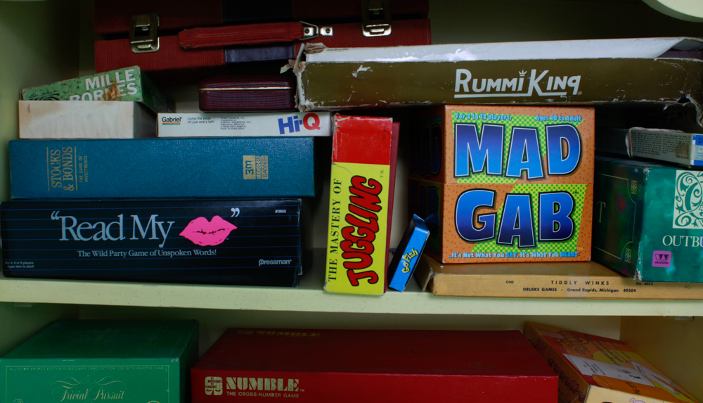 Large Collection of Board Games and Cards