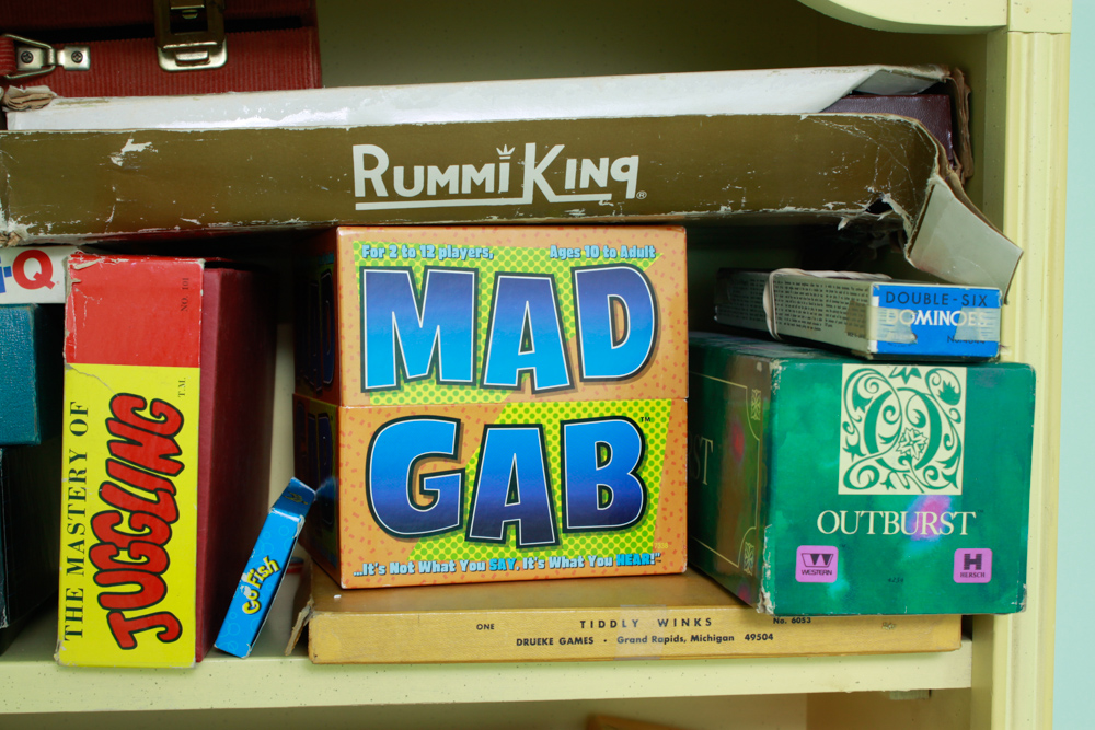 Large Collection of Board Games and Cards