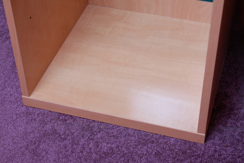 Pair of ALF Italia Milano Maple Lighted Display Shelf Cases