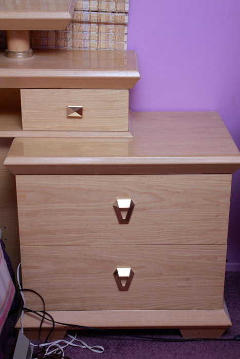 ALF Italia Milano Maple Headboard and Double Nightstand Unit