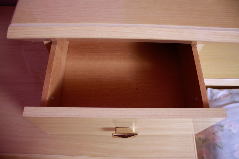 ALF Italia Milano Maple Headboard and Double Nightstand Unit