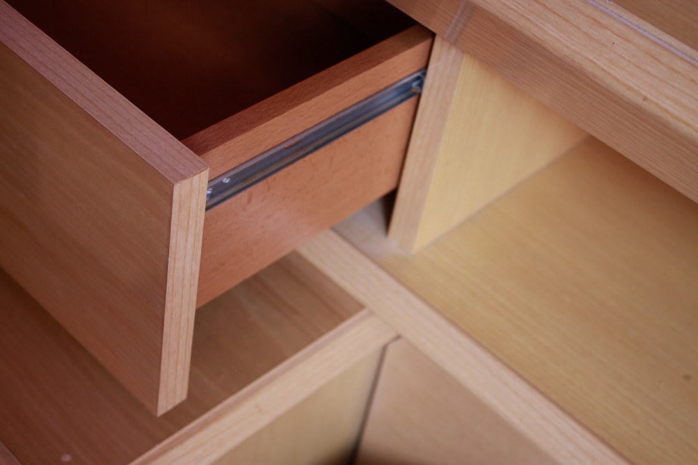 ALF Italia Milano Maple Headboard and Double Nightstand Unit