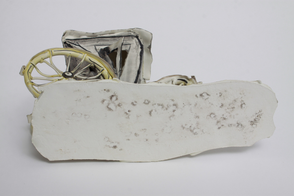 Palladio Italian Ceramic Sculpture of a Carriage