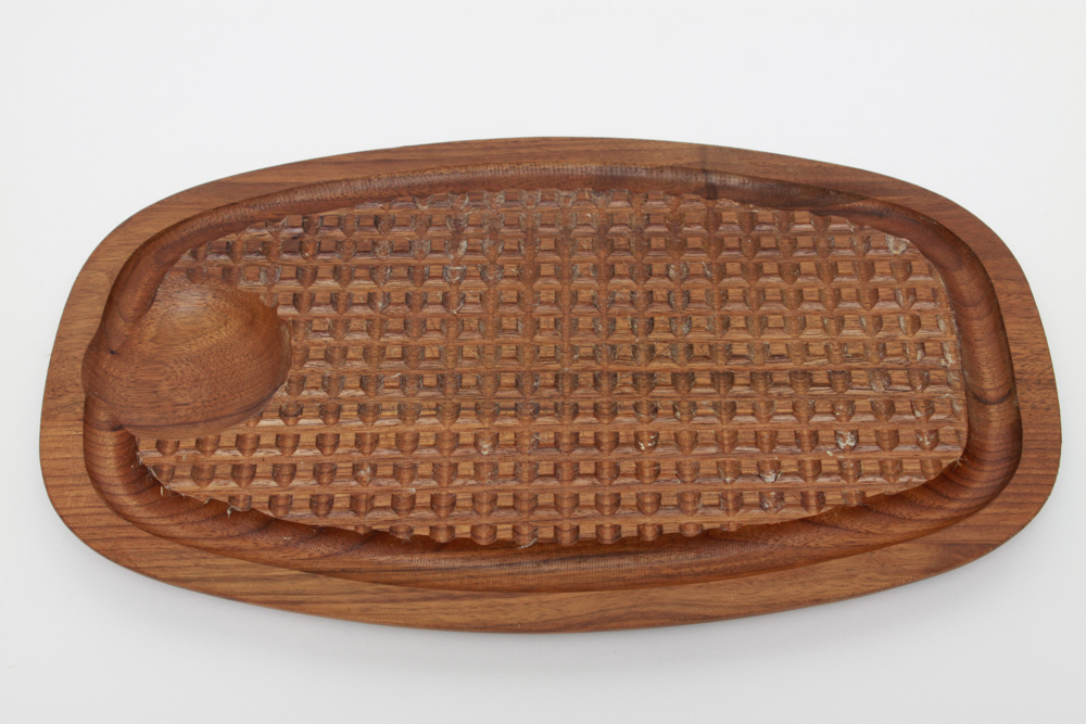 Mid-Century Modern Gense Sweden Tray & Teak Insert