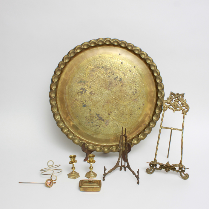 Collection of Brass Décor