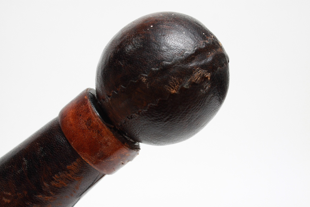 Italian Leather Wrapped Decanter Bottle