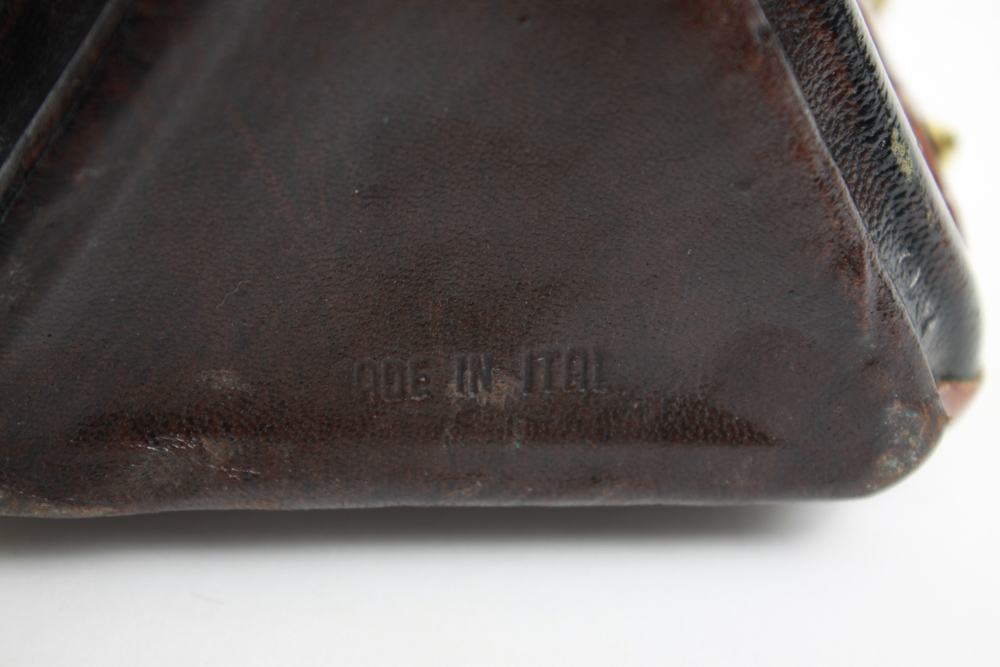 Italian Leather Wrapped Decanter Bottle