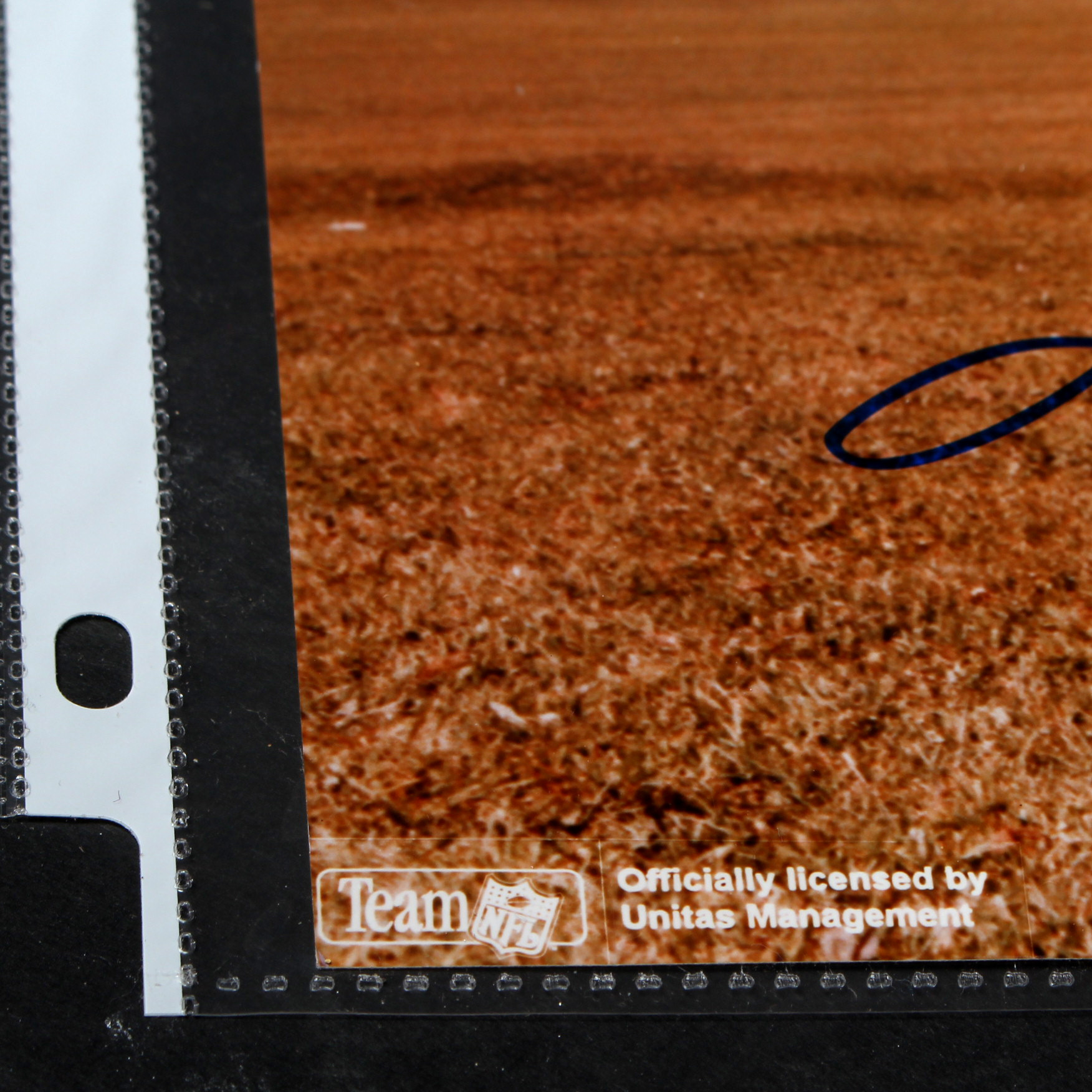Signed Photograph of Jonny Unitas