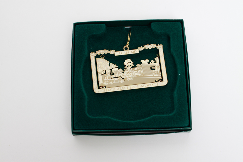 Laurel, MD Historical Society Collectible Christmas Ornaments