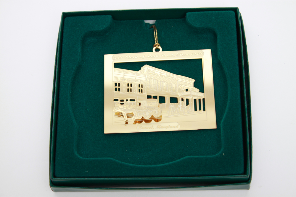 Laurel, MD Historical Society Collectible Christmas Ornaments