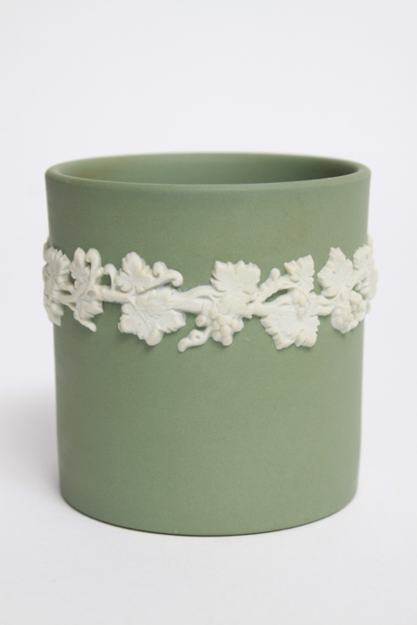 Wedgwood Green Jasperware Tobacco Accessories