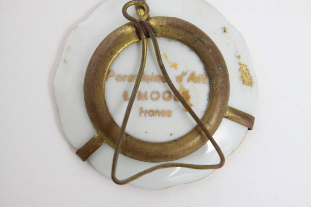 Collection of Limoges France Miniature Plates