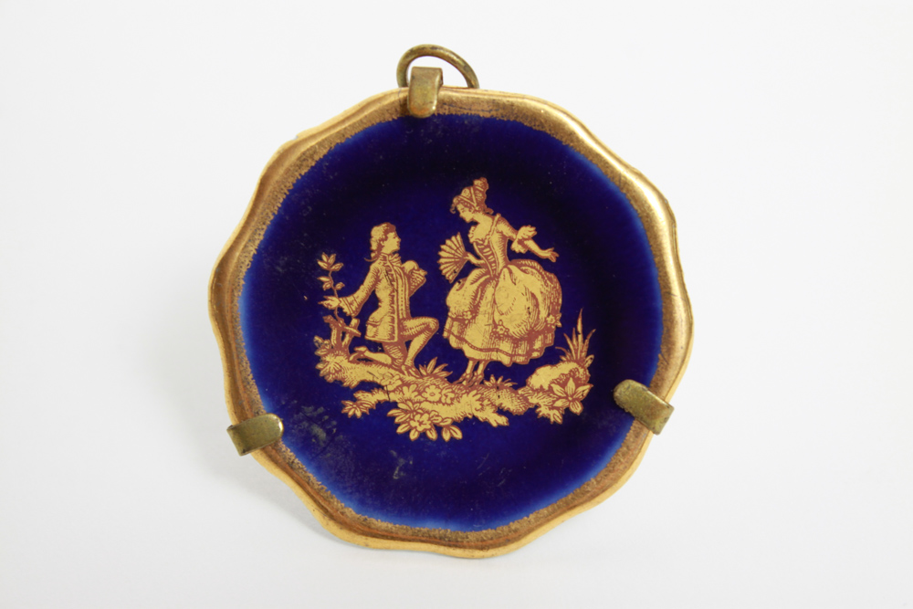 Collection of Limoges France Miniature Plates