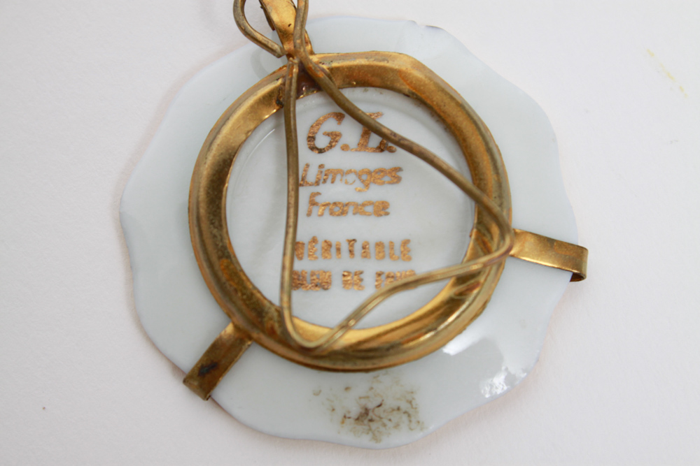 Collection of Limoges France Miniature Plates