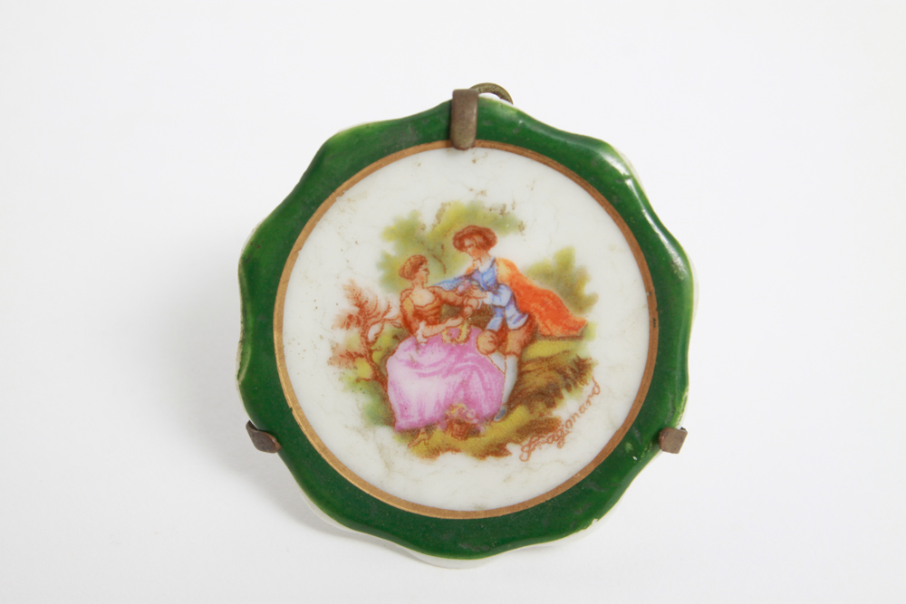 Collection of Limoges France Miniature Plates