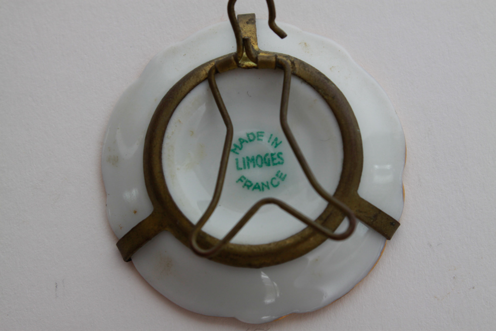 Collection of Limoges France Miniature Plates