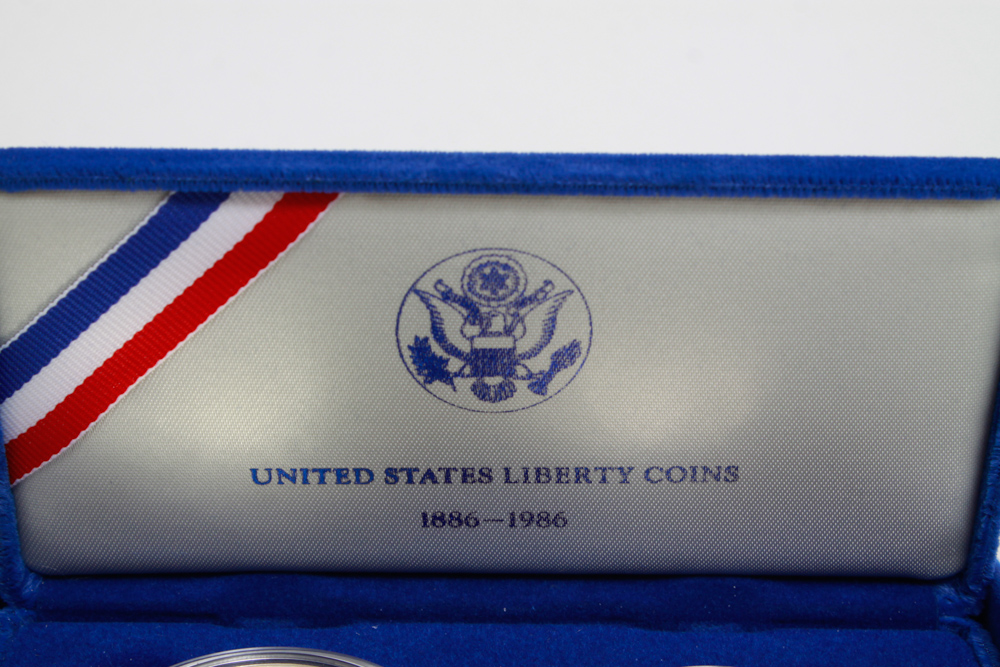 1986 U.S. Silver Liberty Proof Coin Set