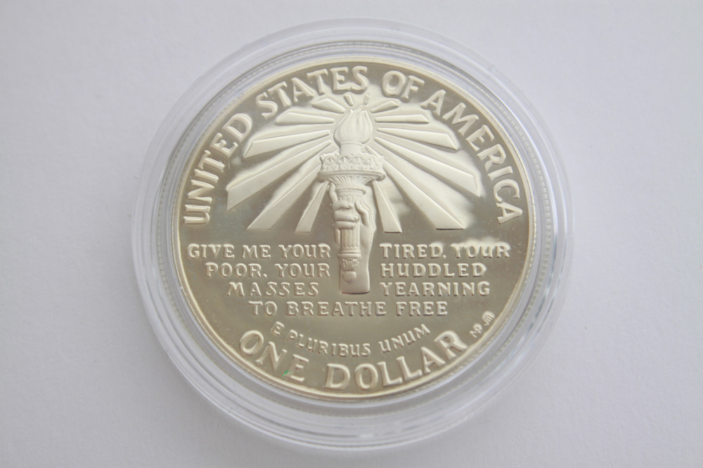 1986 U.S. Silver Liberty Proof Coin Set