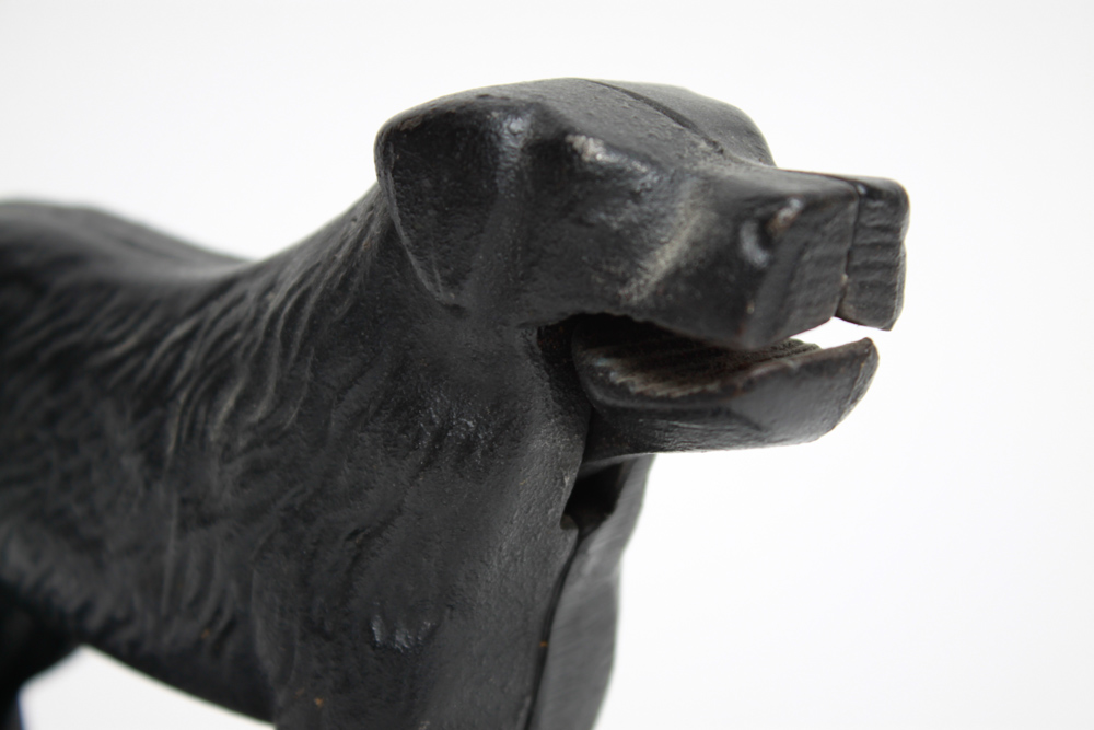 Cast Iron Dog Nutcracker