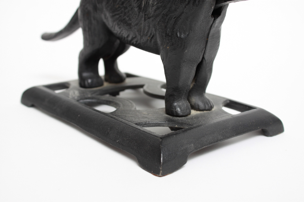 Cast Iron Dog Nutcracker