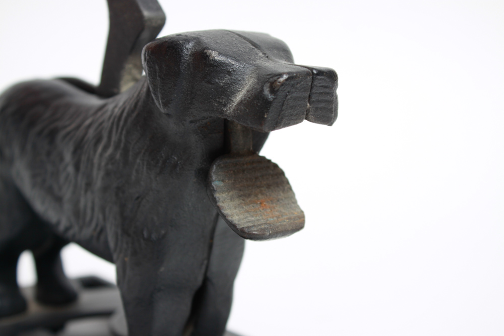 Cast Iron Dog Nutcracker