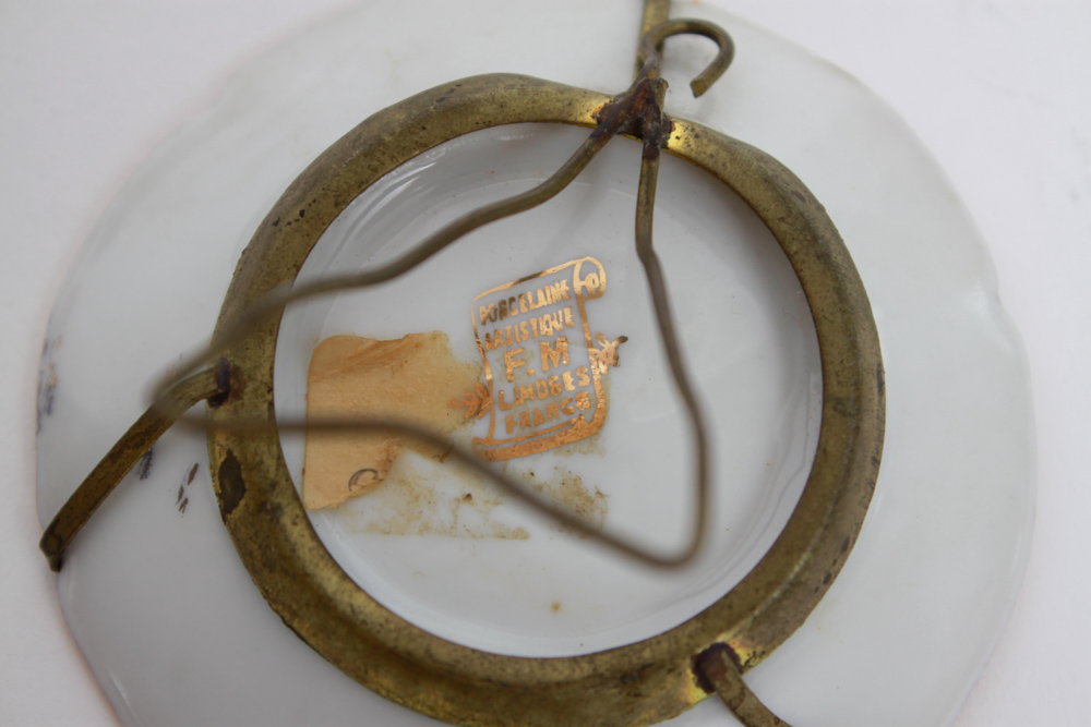 Collection of Limoges Miniature Plates and Lidded Dish