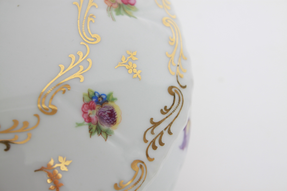 Collection of Limoges Miniature Plates and Lidded Dish