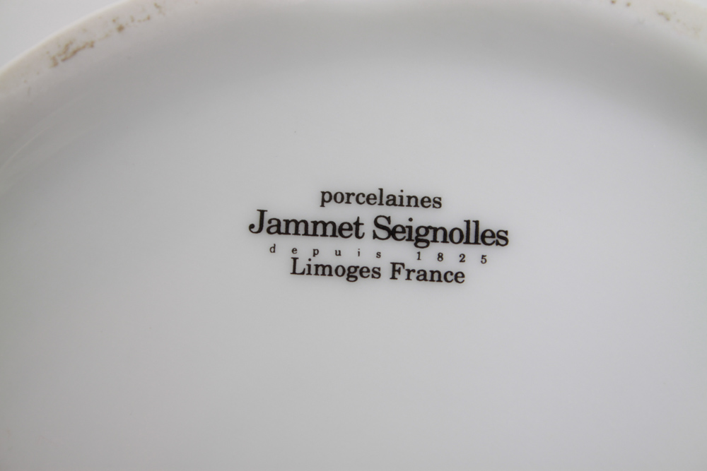 Collection of Limoges Miniature Plates and Lidded Dish