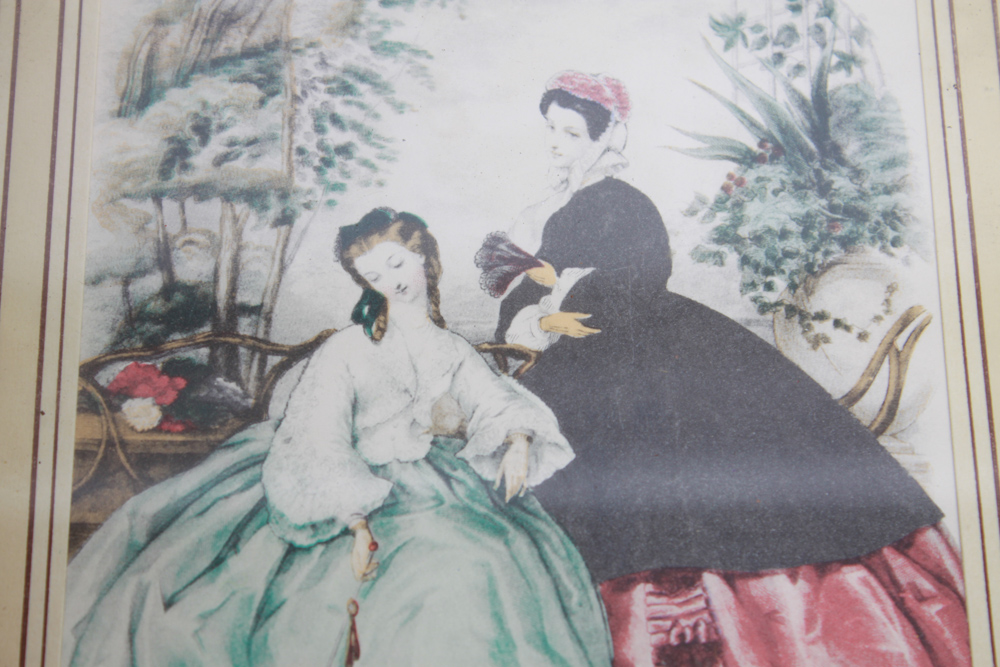 Vintage La Mode Illustrée Vanity Box