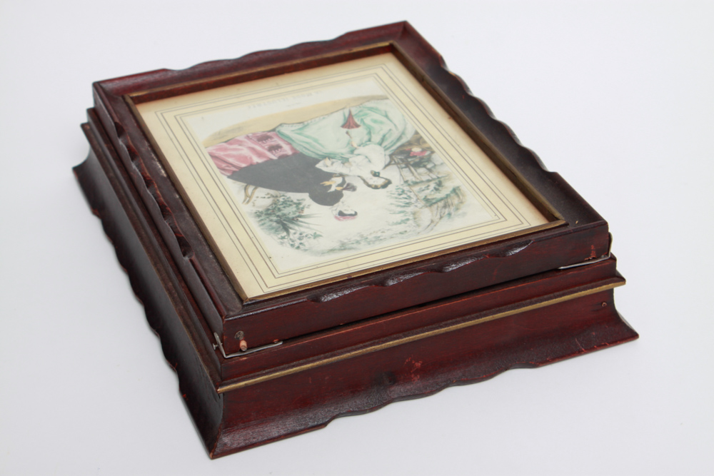 Vintage La Mode Illustrée Vanity Box