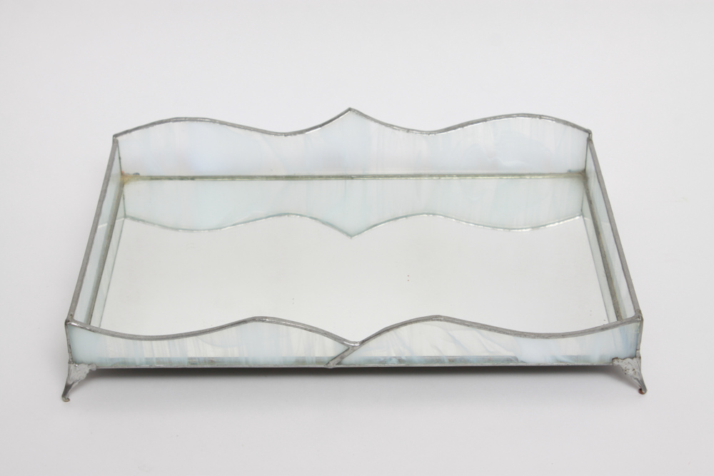 Susan Elman & Lumen Heir Stained Glass Vanity Items