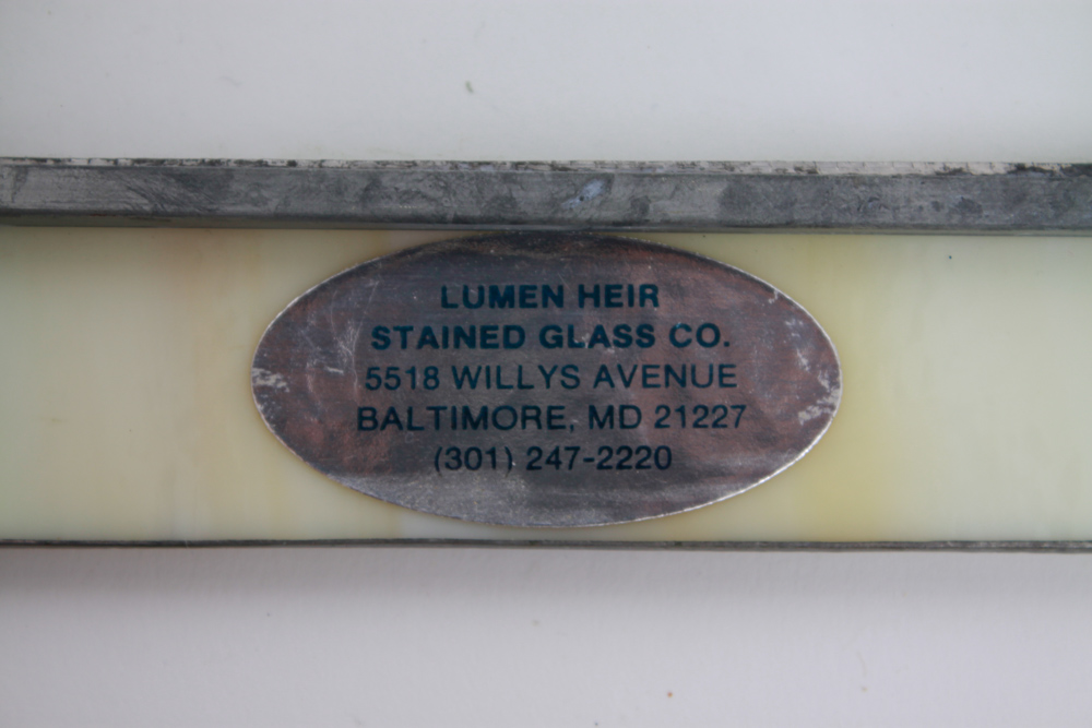 Susan Elman & Lumen Heir Stained Glass Vanity Items