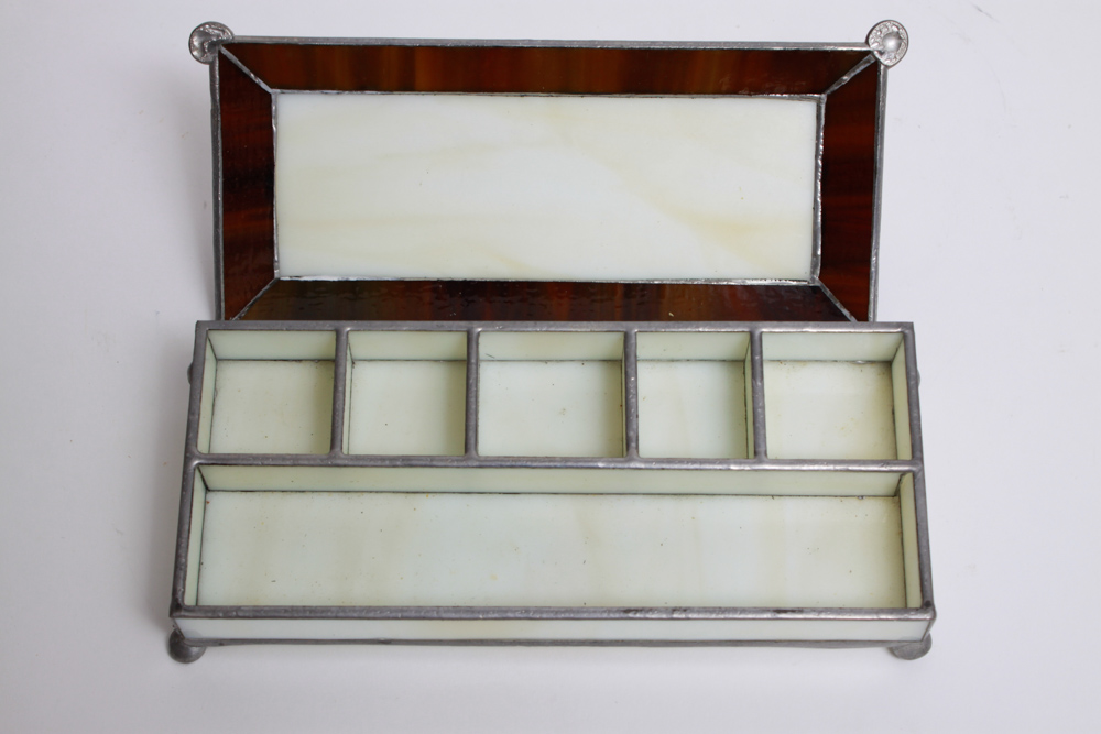 Susan Elman & Lumen Heir Stained Glass Vanity Items