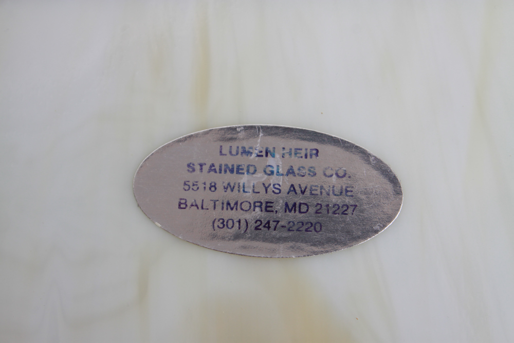 Susan Elman & Lumen Heir Stained Glass Vanity Items