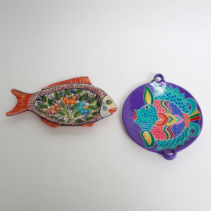Mexican and Portuguese Fish Plates
