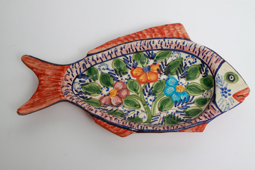 Mexican and Portuguese Fish Plates