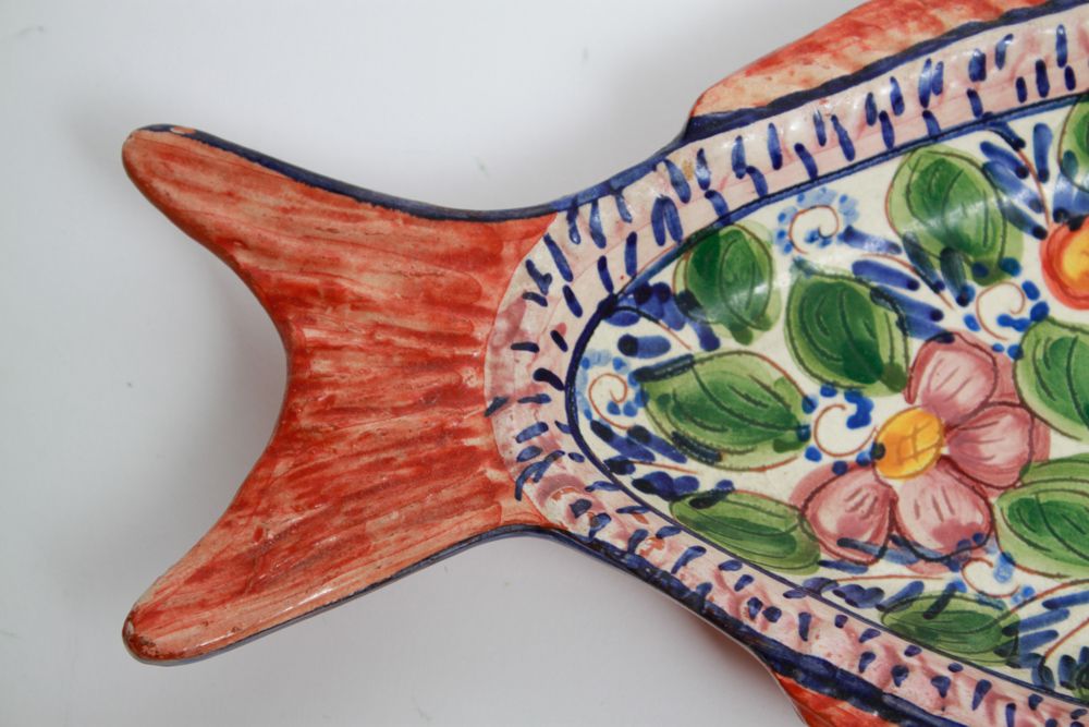 Mexican and Portuguese Fish Plates