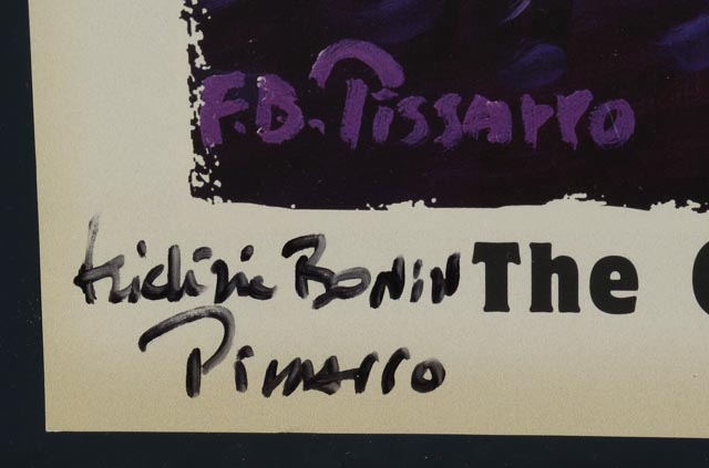 Cincinnati International Wine Festival 1999 Poster Signed by Frederic Bonin-Pissarro