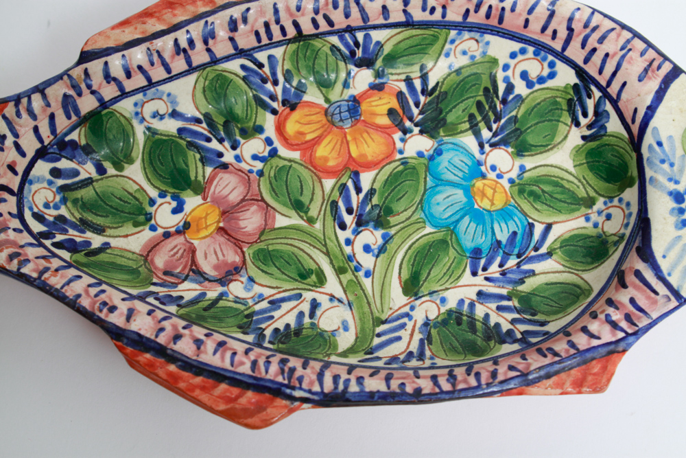 Mexican and Portuguese Fish Plates