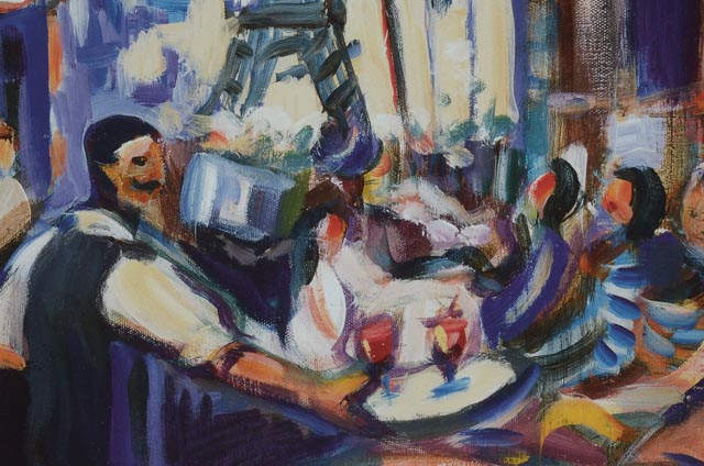 Cincinnati International Wine Festival 1999 Poster Signed by Frederic Bonin-Pissarro