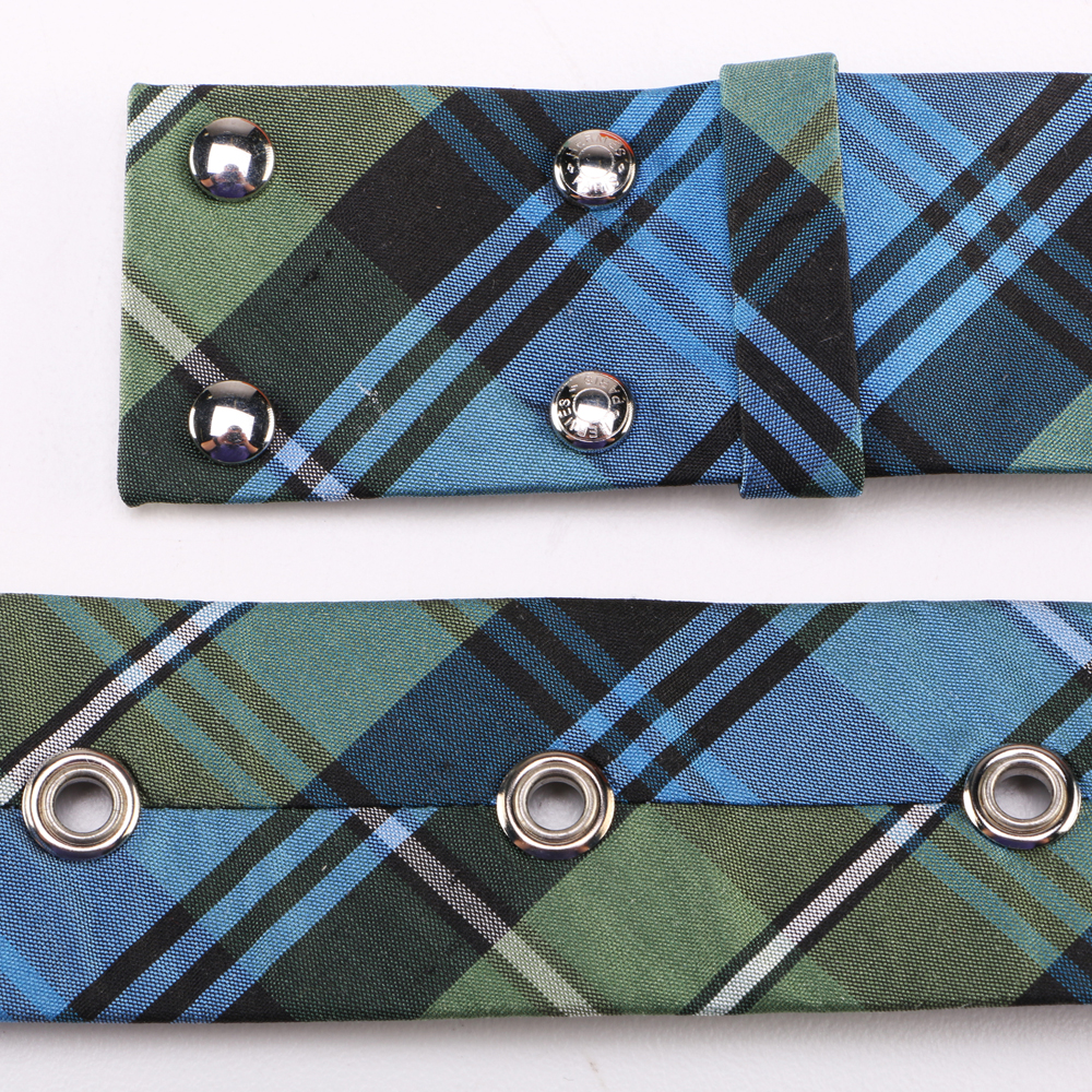 Hermes Interchangable Buckle Silk Belts