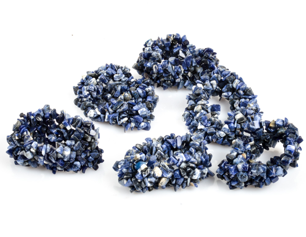 Six Lapis Lazuli Bracelets