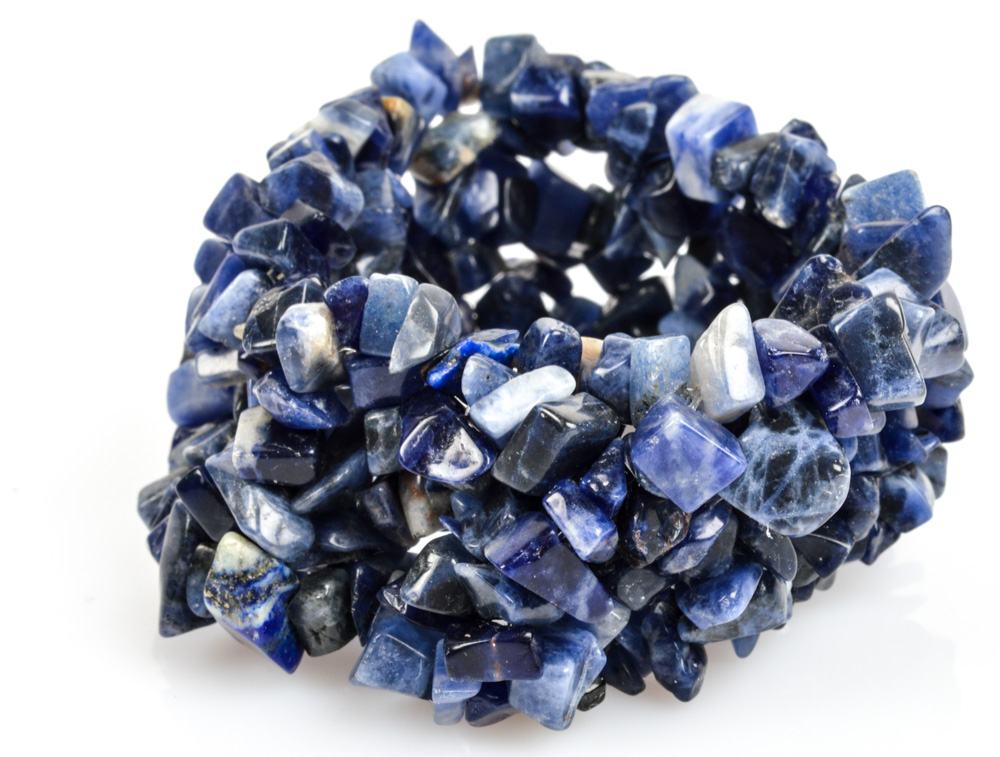 Six Lapis Lazuli Bracelets