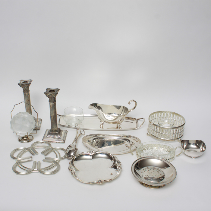 Collection of Silver Plated Items