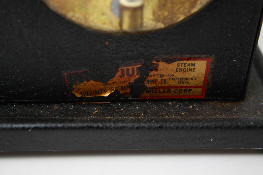 Harvey Miller 40 Watt Junior SIM Co. Steam Engine