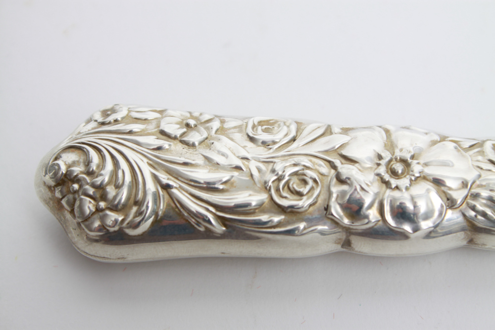 Vintage Webster Sterling Silver Bridal Cake Knife