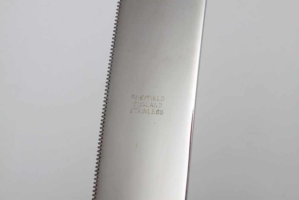 Vintage Webster Sterling Silver Bridal Cake Knife